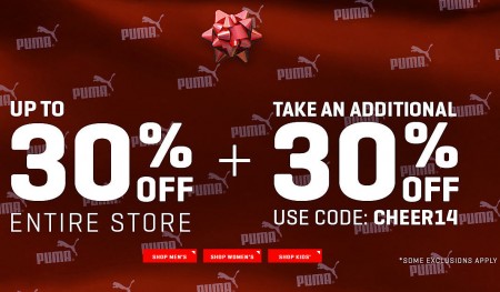puma store free shipping code