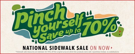 Golf Town National Sidewalk Sale - Save 40-70 Off (May 28-31)