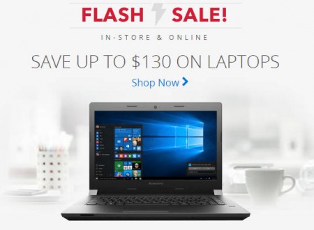 Best Buy: Flash Sale - Save up to $130 on Laptops (Apr 13