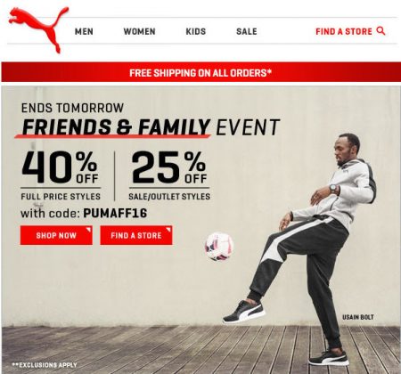 puma coupons in store 2018