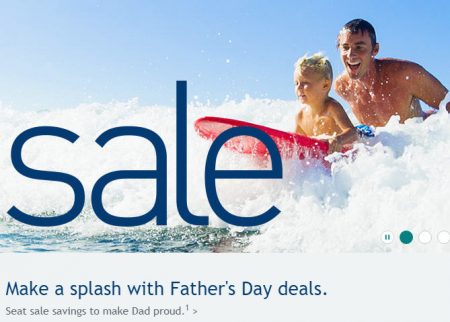westjet father's day sale