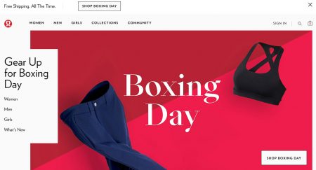 Lululemon.com: Boxing Day Sale + Free 