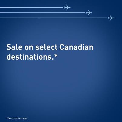 WestJet Sale on Select Canadian Destinations (Book by Jan 27)