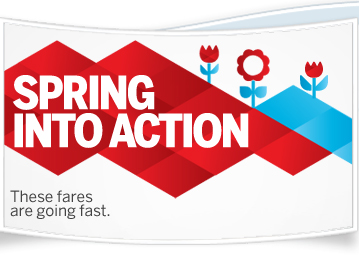 Air Canada Spring into Action Seat Sale - Canada & US (Book by Mar 27)