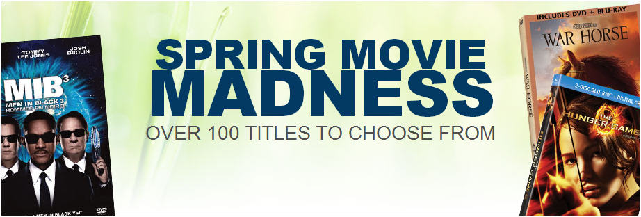 Best Buy Spring Movie Madness Sale
