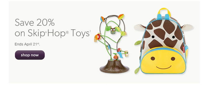 Chapters Indigo 20 Off Skip Hop Toys + Free Shipping (Until Apr 21)