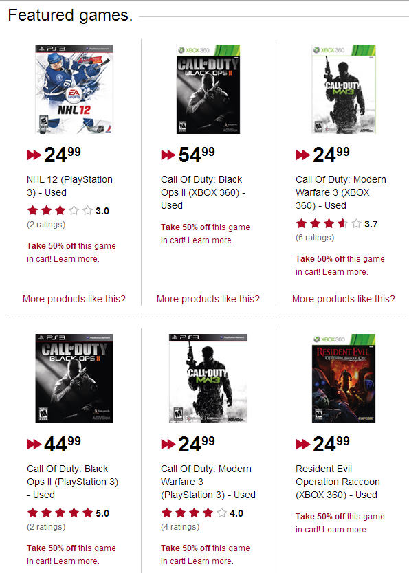 best buy used games