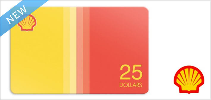 $12 for a $25 Shell Gift Card