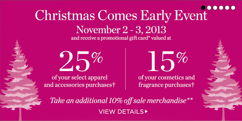 Holt Renfrew Christmas Comes Early Event (Nov 2-3)