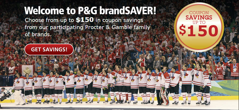 P&G brandSAVER Choose from over $150 in Coupons Savings