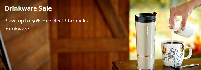 StarbucksStore Drinkware Sale - Save up to 50 Off on Select Starbucks Drinkware
