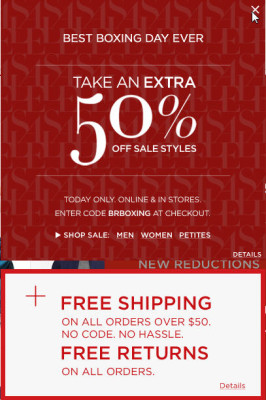 Banana Republic Extra 50 Off Sale Styles (Dec 26)