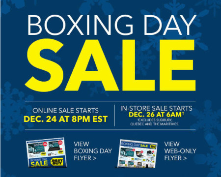 Best Buy Boxing Day Sale - Early Flyer Preview