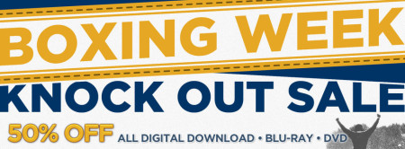 CineplexStore Boxing Week Sale - 50 Off All Digital Download, Blu-Ray and DVD + Free Movie Ticket