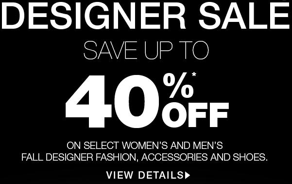 Holt Renfrew Designer Sale - Save up to 40 Off Select Items