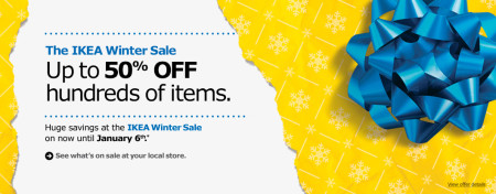 IKEA Winter Sale - Up to 50 Off Hundreds of Items (Until Jan 6)