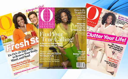 O The Oprah Magazine + Free Shipping