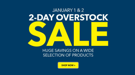 Best Buy 2-Day Overstock Sale (Jan 1-2)