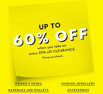 Hudson's Bay Winter Clearance - Save up to 60 Off