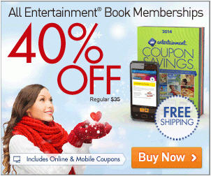 Entertainment All 2014 Coupon Books 40 Off + Free Shipping (Until Feb 9)