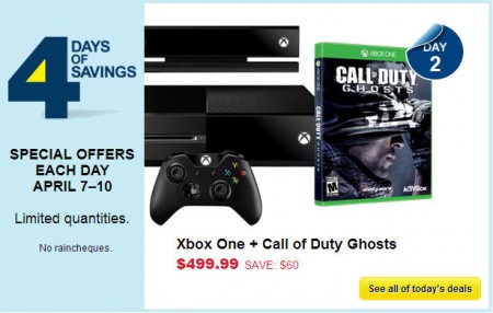 Best Buy 4 Days of Savings - Special Offers Each Day (Apr 7-10)