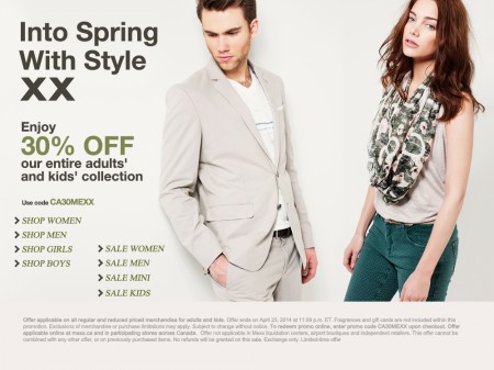 Mexx 30 Off Everything Sitewide (Apr 17-23)