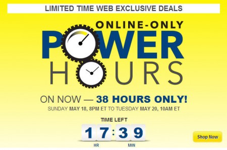 Best Buy Power Hours Sale - Online Only (May 18-20)