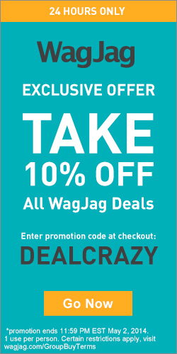 WagJag.com 10 Off All Deals Promo Code (May 2 Only)