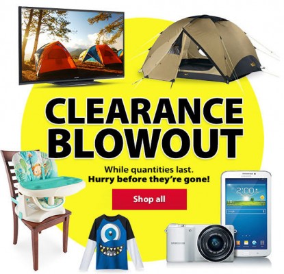 Walmart Clearnace Blowout Sale