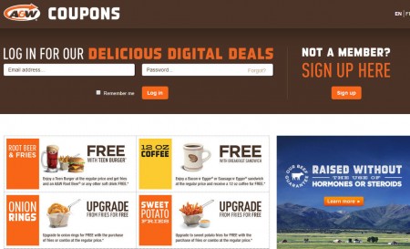 A&W Canada New Printable Coupons (Until June 15)