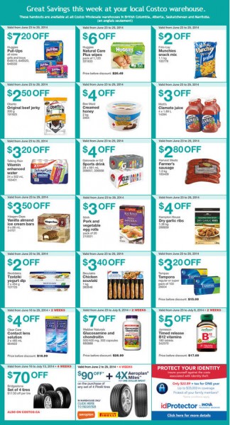 Costco Weekly Handout Instant Savings Coupons West (June 23-29)