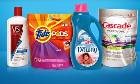 P&G Sampler FREE Samples - Tide, Downy, Cascade and Vidal Sassoon