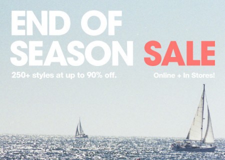 American Apparel End of Season Sale (Until July 27)