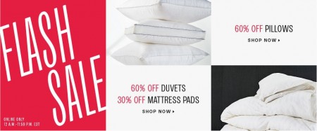 TheBay Flash Sale - 60 Off Pillows, 60 Off Duvets and 30 Off Mattress Pads (July 23)