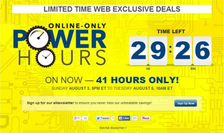 Best Buy Power Hours Sale - Online Only (Aug 3-5)