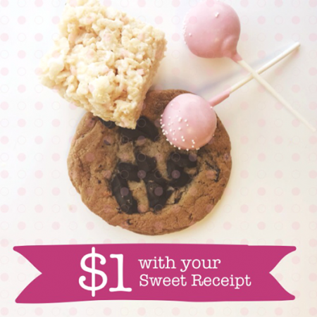 Starbucks Sweet Receipt - Bring Back Morning Receipt, Get a Bakery Item for $1 (Until Aug 31)