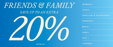 Hudson's Bay Friends & Family Sale (Sept 19-21)