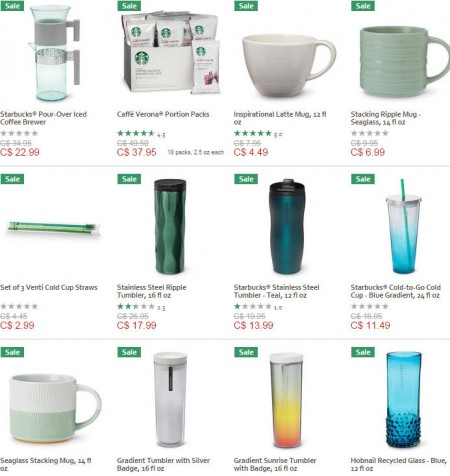 Starbucks Store Up to 30 Off Starbucks Mugs, Tumblers & More (Until Oct 31)