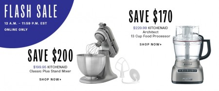 TheBay Flash Sale - 50 Off KitchenAid Classic Plus Stand Mixer (Sept 17)