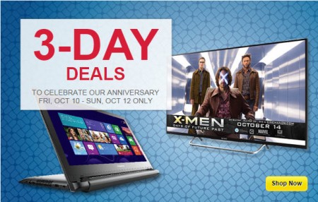 Best Buy 3-Day Deals (Oct 10-12)