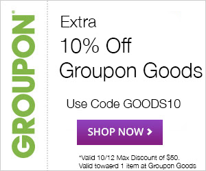 Groupon Extra 10 Off Goods Deal Promo Code (Oct 10-12)