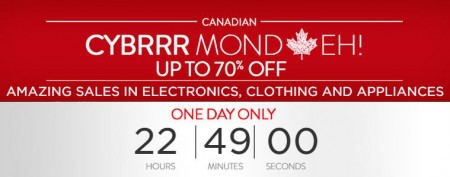 SHOP Canadian Cyber Monday Sale - Save up to 70 Off (Oct 13)