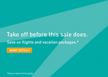 WestJet Seat Sale (Book by Oct 24)