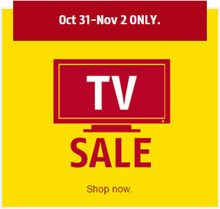 Future Shop 3-Day TV Sale (Until Nov 2)