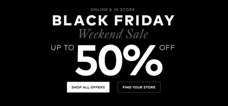 Hudson's Bay Black Friday Weekend - Up to 50 Off (Nov 28-30)