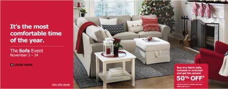 IKEA Sofa Event (Until Nov 24)