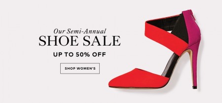 TheBay Semi-Annual Shoe Sale - Save up to 50 Off