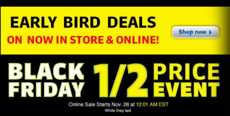 Toys R Us Black Friday Event - Half Price Event