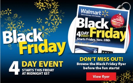 Walmart Canada Sneak Peak at Black Friday Flyer (Nov 28 - Dec 1)