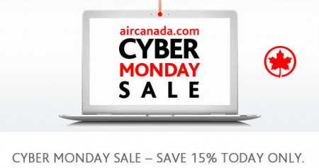 Air Canada Cyber Monday Sale - 15 Off Flights Promo Code (Book by Dec 1)